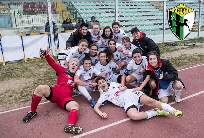 Chieti Calcio Femminile: poker alla Roma Decimoquarto