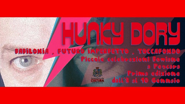 Hunky Dory il 10 gennaio chiusura al Toccafondo di Pescara