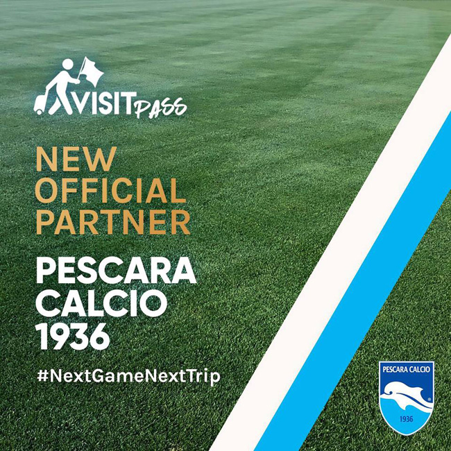 Accoglienza tifosi: partnership tra Pescara Calcio e Visitpass