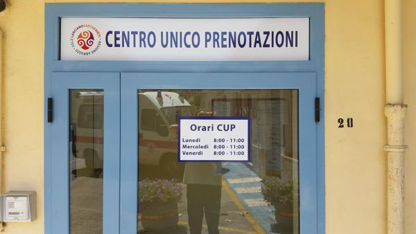 centro unico prenotazioni Fossacesia