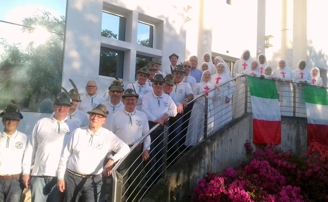 incontro alpini suore San Camillo