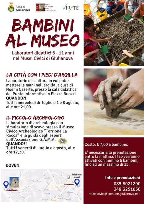 bambini al museo