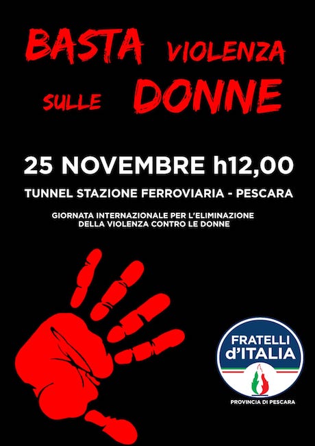 fdi basta violenza donne