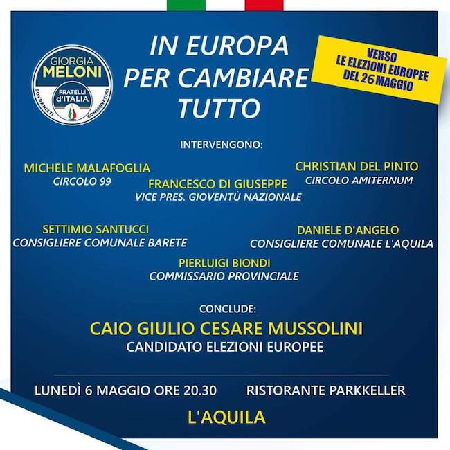 fdi l'aquila 6 maggio 2019