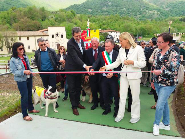 inaugurazione ponte Castel di Sangro