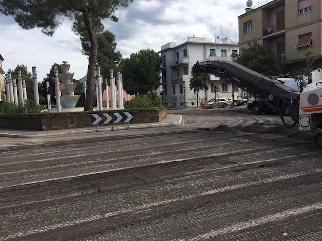 lavori piazza San Francesco Pescara