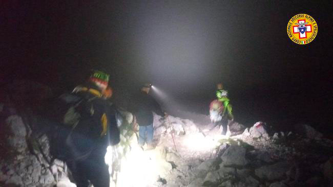 soccorso escursionista gran sasso 27 luglio 2019