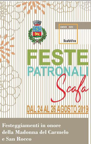 feste patronali Scafa 2019