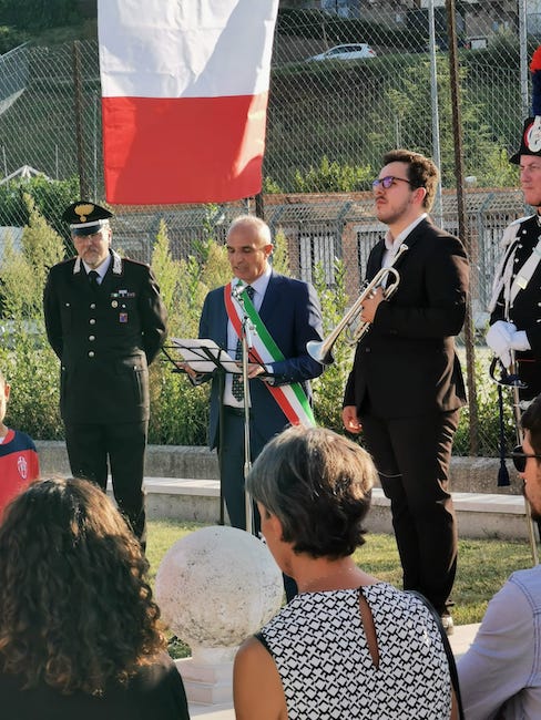 celebrazione commemorazione Di Resta Pescara