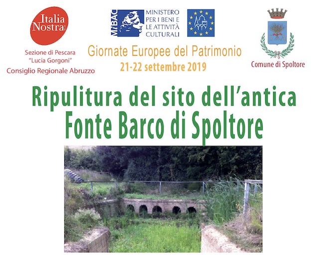 ripulitura sito antica fonte barco spoltore