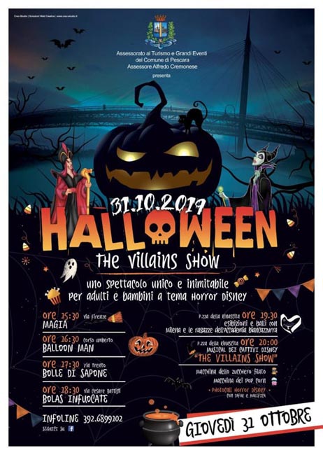 halloween the villain pescara 2019