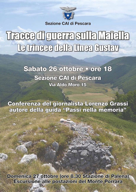 tracce di guerra sulla maiella