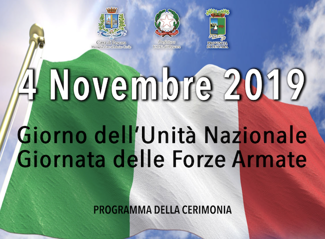 4 novembre 2019 pescara