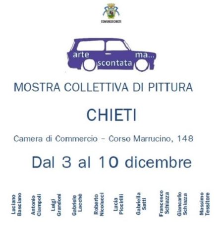 Chieti, conto alla rovescia per la mostra collettiva Arte scontata ma...