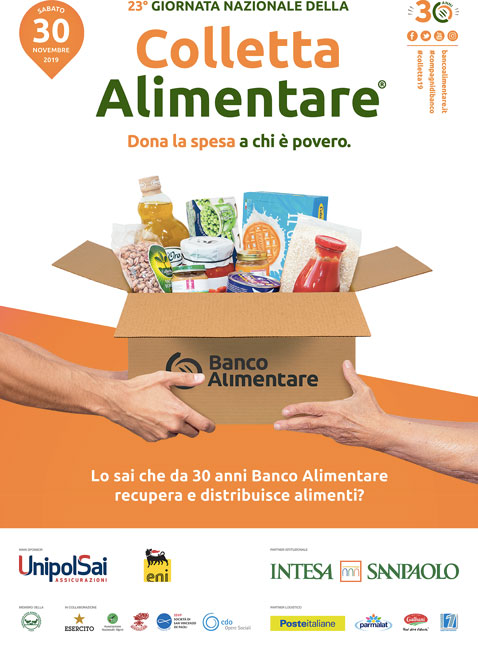 manifesto colletta alimentare 2019