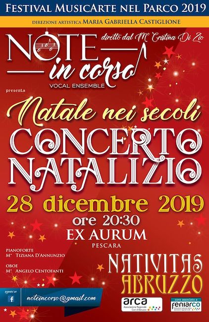 concerto natalizio pescara 28 dicembre 2019