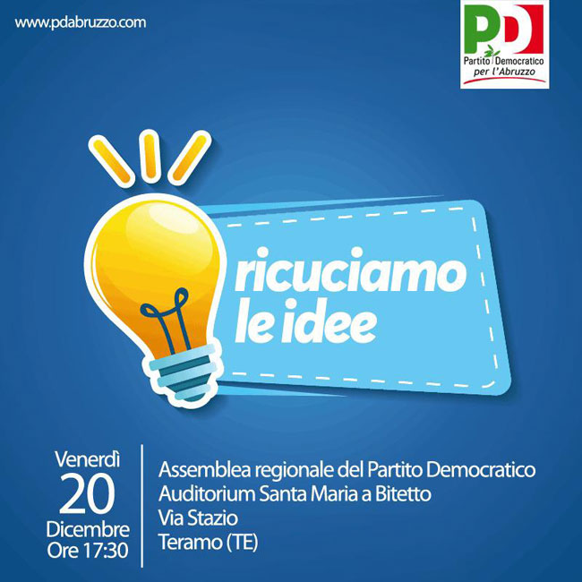 ricuciamo le idee 20 dicembre 2019