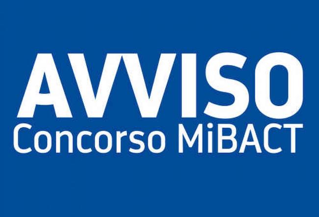 avviso concorso mibact