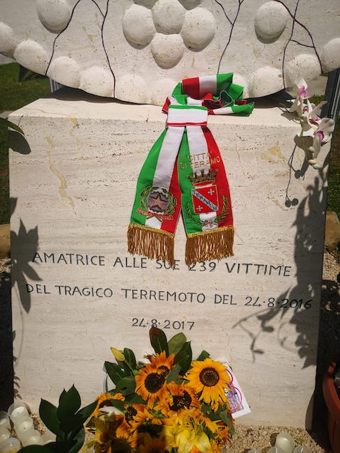 amatrice anniversario