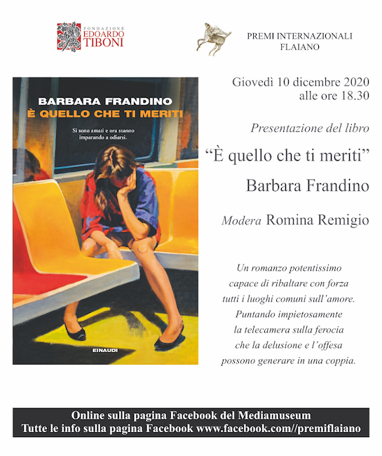 È quello che ti meriti, Barbara Frandino presenta il nuovo libro