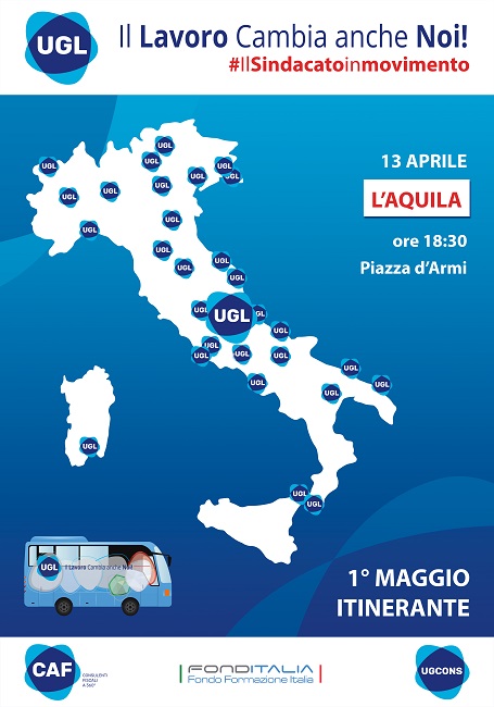 Locandina Tour UGL L'Aquila