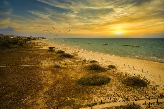 spiaggia martinsicuro