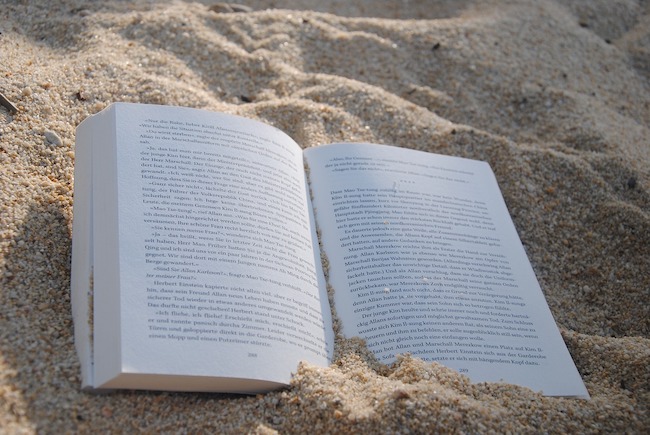 libro spiaggia