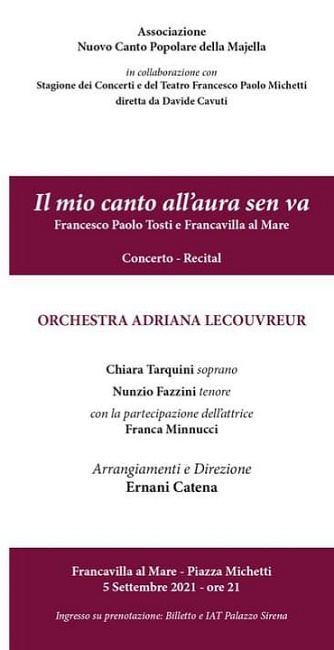 concerto adriana lecovreur