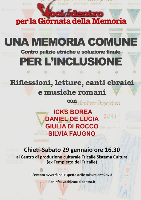 Incontro Giornata della Memoria