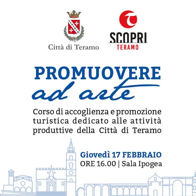 locandina promuovere ad arte