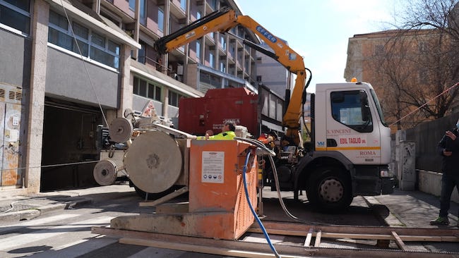 cantiere piazza unione