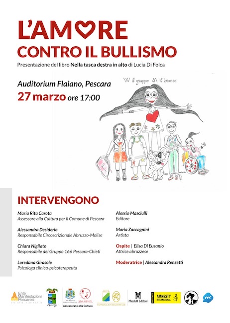 l'amore contro il bullismo locandina