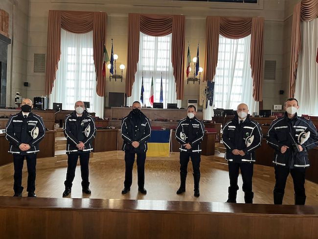 nuovi ufficiali polizia municipale