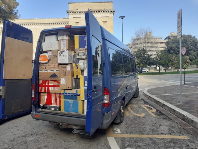 scatoloni partiti da pescara