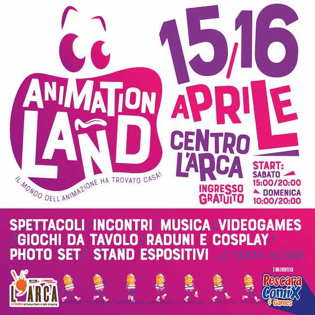 animation land 15-16 aprile 2023