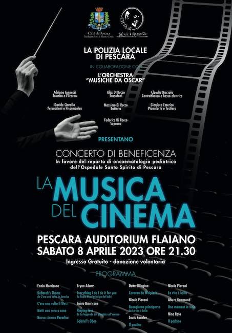 la musica del cinema 8 aprile 2023