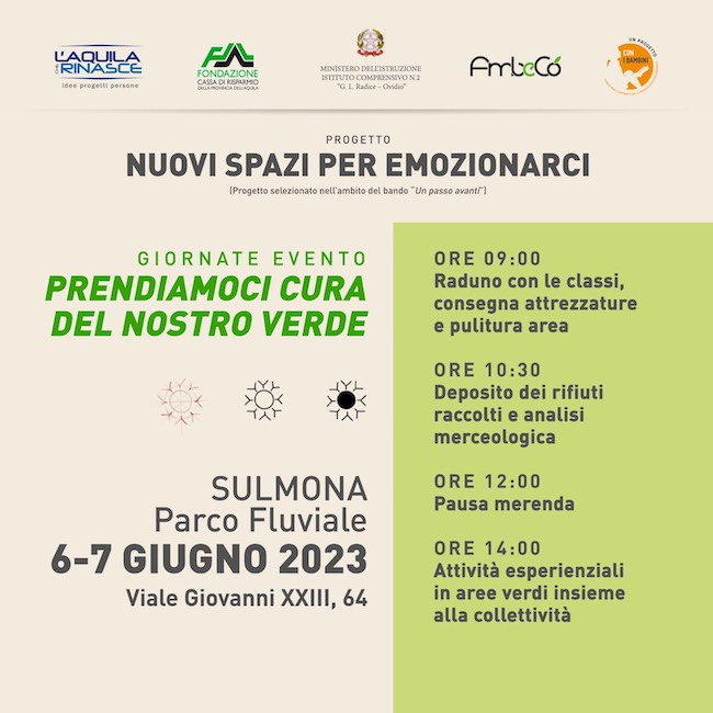 locandina cura del verde sulmona 2023