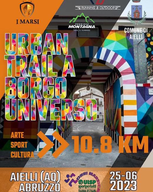 urban trail borgo universo 25 giugno 2023