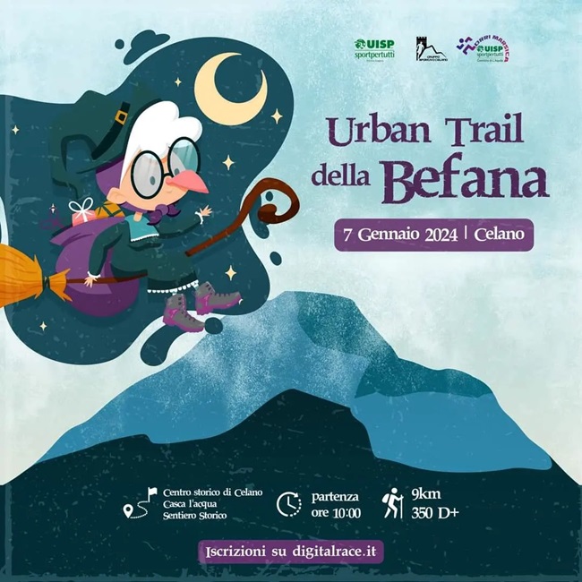 Urban Trail della Befana 07012024 locandina