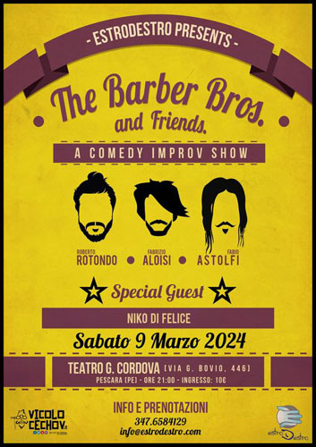 the barber bros 9 marzo 2024