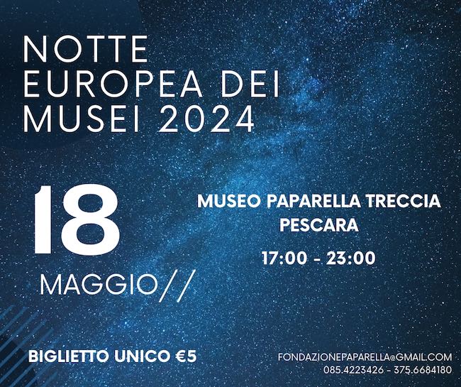 notte europea dei musei paparella