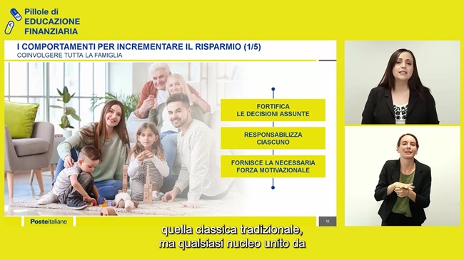 Un momento di un webinar di educazione finanziaria (2)