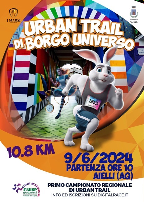 Urban Trail Borgo Universo 09062024 locandina