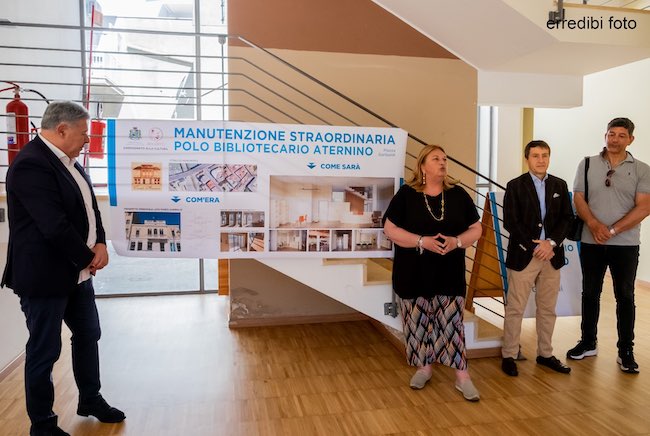 presentazione biblioteca circolo aternino