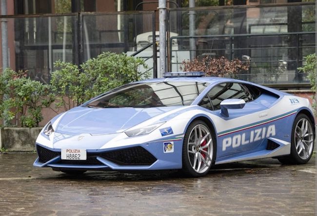 lamborghini polizia