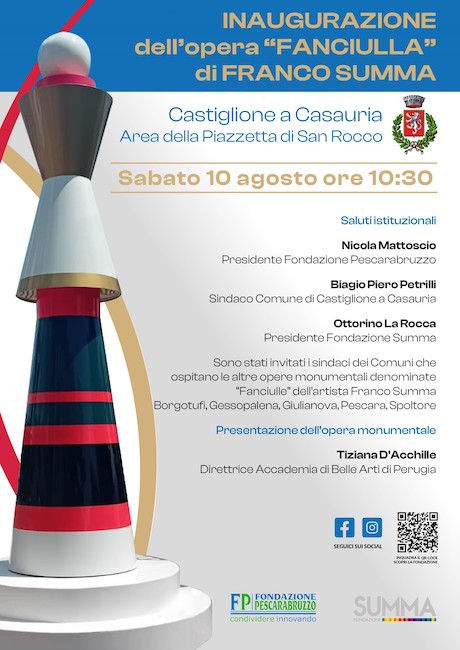 inaugurazione fanciulla castiglione a casauria