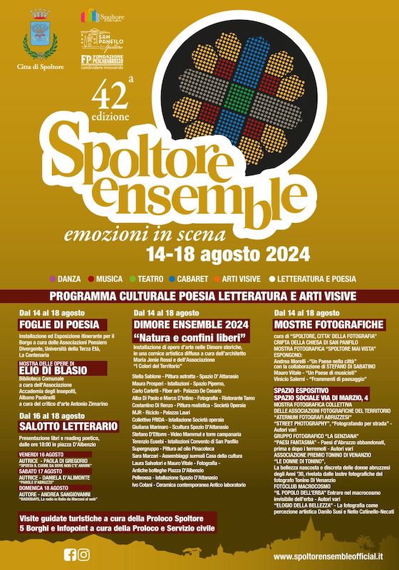 programma eventi culturali spoltore ensemble 2024