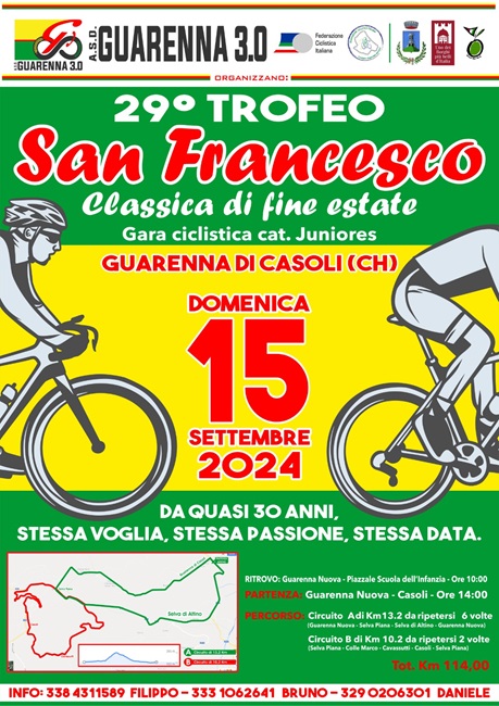 Trofeo San Francesco 15092024 locandina