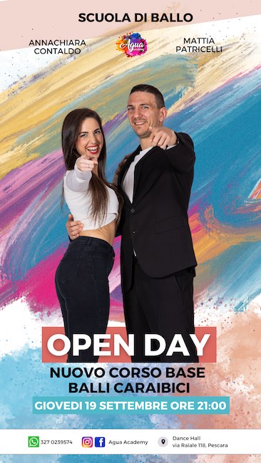 open day ballo 19 settembre 2024