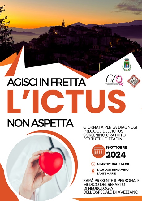 Giornata prevenzione ictus Sante Marie